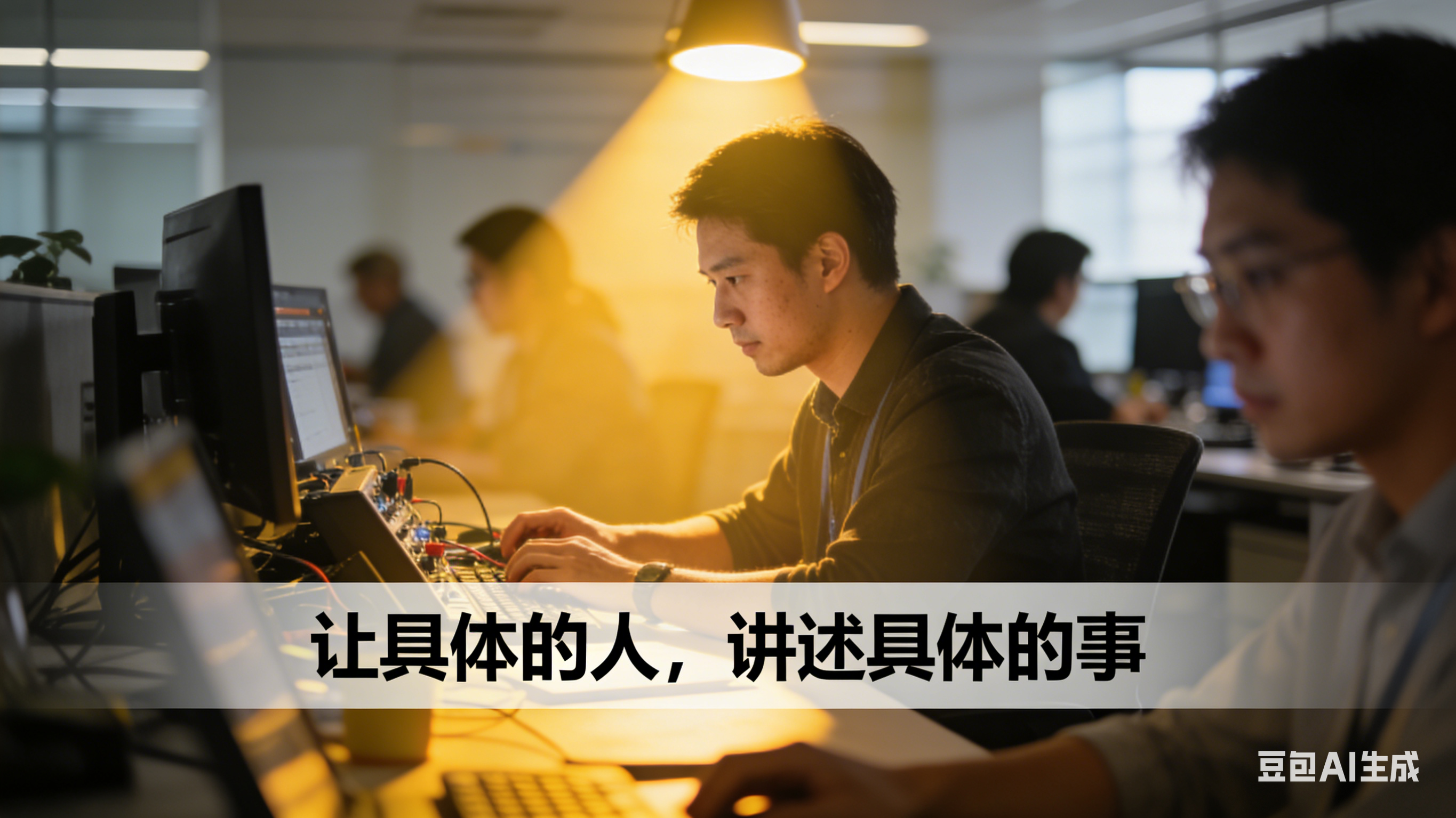 具体的人讲具体的事