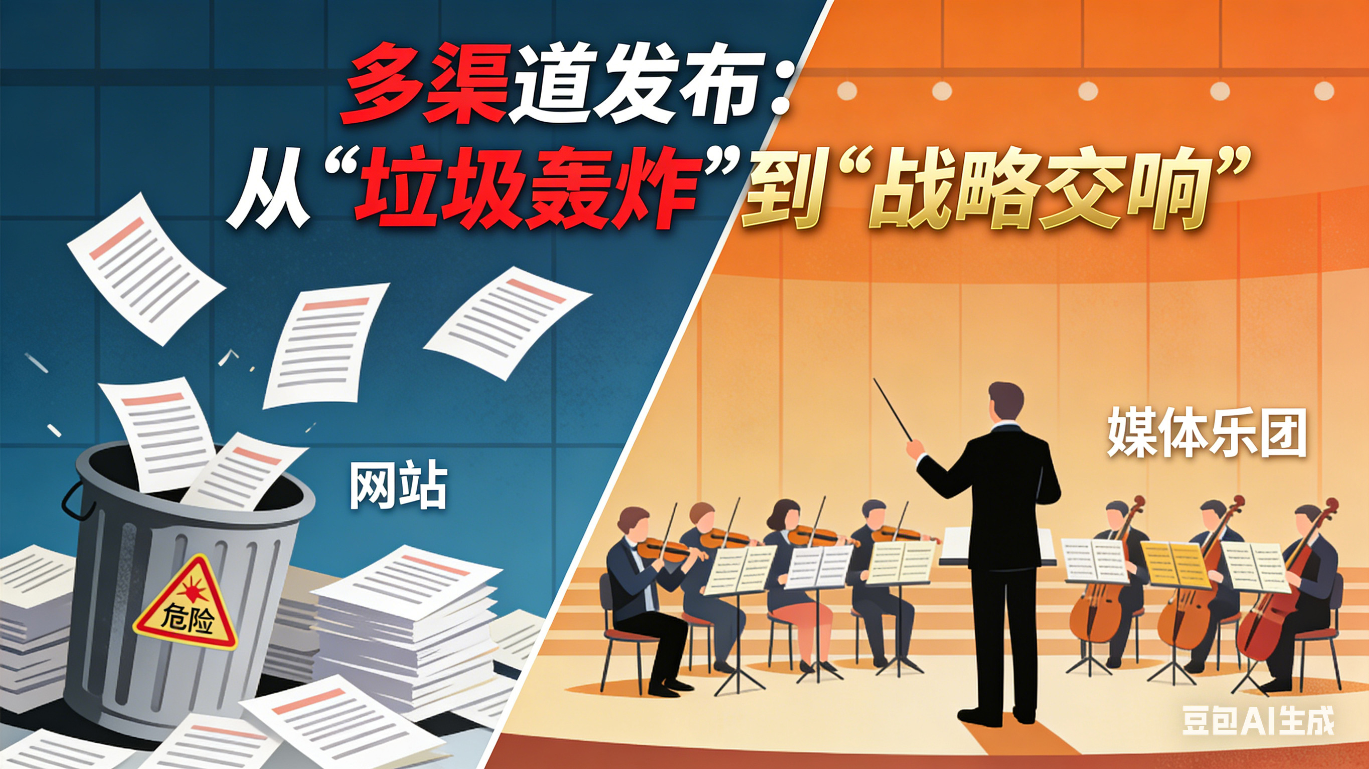 从垃圾信息轰炸到媒体交响乐